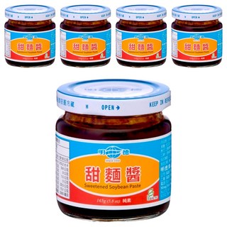 明德 甜麵醬, 165g (5.8 oz), 素食, 5罐