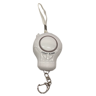 超強爆音 120分貝 LED燈 防狼警報器, 1個