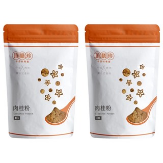 頂膳珍 肉桂粉 台灣生產, 80g, 2包