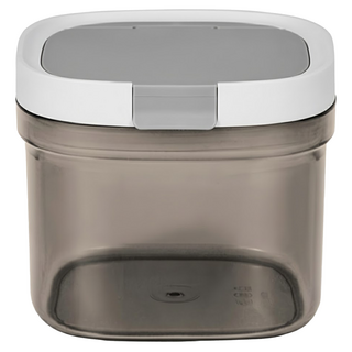 艾米購物奶粉分裝盒 小號800ml (約420g奶粉) 食品級材質 單手開蓋, 茶色, 1個