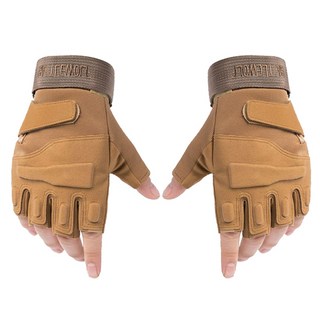 오토바이 반장갑 양손세트 F타입, 브라운