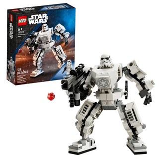 LEGO 樂高 75370 星際大戰 關節靈活 激發孩童創意想像 快速拼砌 適合6歲以上, 風暴兵小機甲, 1盒