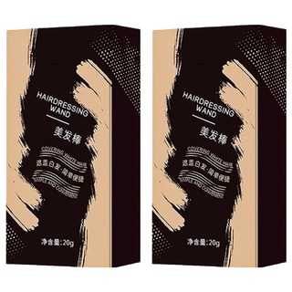 小麥購物 白髮遮蓋神器 S385, 黑色, 2個