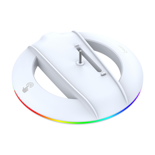 ipega 派鯊魚 PS5 SLIM圓形底座 RGB, 1個