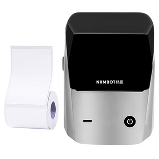 NIIMBOT 標籤機 附標籤紙 B1, 流光銀, 1組