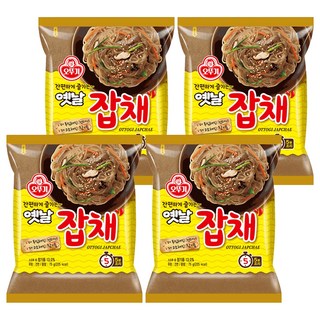 OTTOGI 不倒翁 Yetnal 乾拌冬粉，美味韓式雜菜，5分鐘快速烹調, 4包