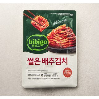 비비고 썰은배추김치, 500g, 1개