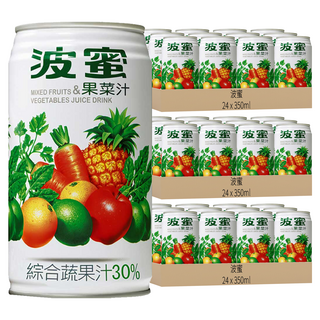 波蜜 果菜汁, 350ml, 72罐