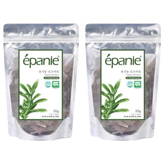 에빠니 유기농 로즈마리차 티백, 1.5g, 20개입, 2개