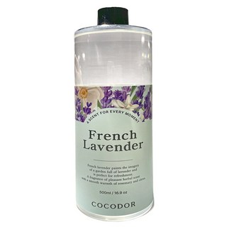 COCODOR 珂珂朵爾 室內擴香 補充瓶, 法國薰衣草, 500ml, 1件