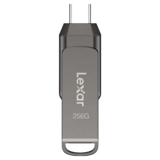 Lexar 雷克沙 雙頭隨身碟 D400 USB 3.1 Type-C, 1個, 256GB
