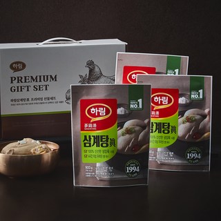 하림 삼계탕 선물세트 900g 3p, 2.7kg, 1세트