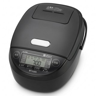 TIGER 虎牌 壓力IH炊飯電子鍋6人份, JPM-H10R, 黑色