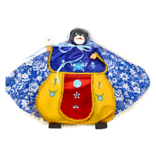 A-ONE 匯旺 白嘴黑熊 動物披風布袋戲偶, 1個