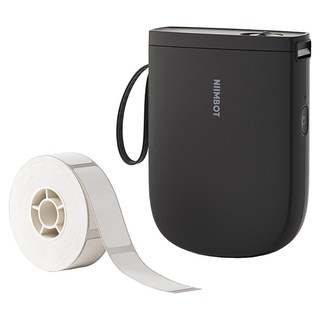 NIIMBOT 標籤機 附標籤紙 D11 H, 曜石黑, 1組