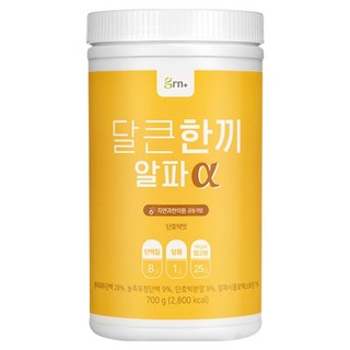 grn 香甜一餐 Alpha 蛋白質奶昔, 1個, 700g