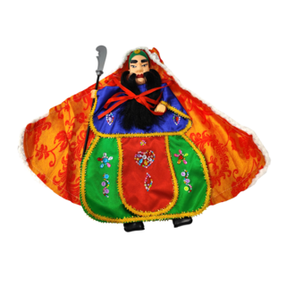 A-ONE 匯旺 北俠歐陽春 披風傳統布袋戲偶, 1個, 1個