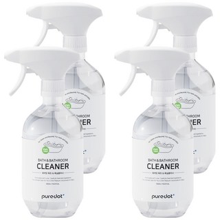 퓨어닷 NEW 아기 욕조클리너, 500ml, 4개