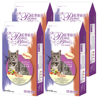 LCB 藍帶廚坊 乾糧, 挑嘴 + 亮毛, 1.36kg, 4袋