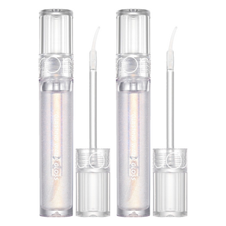 롬앤 글래스팅 워터 글로스, 00 메테오 트랙, 4.3g, 2개