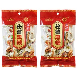 惠香 秘薑黑糖 120g/袋 獨立包裝 薑味黑糖 辦公室零食 台灣伴手禮, 120g, 2袋