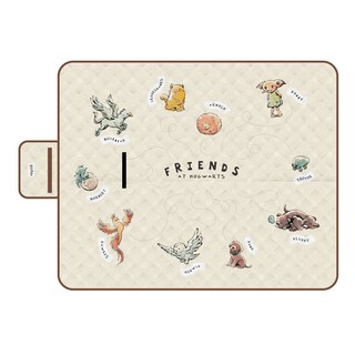 Harry Potter 哈利波特 六層升級防水野餐墊 100%聚酯纖維, 怪獸夥伴, 150 x 200cm
