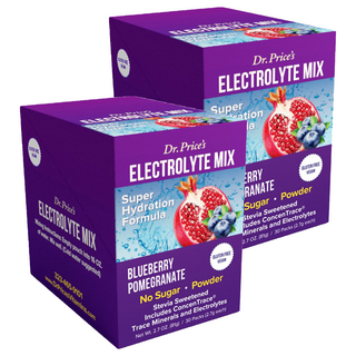 普萊斯博士 電解質包 藍莓 + 石榴, 2.7g, 60包