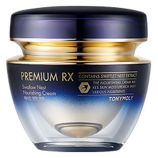 TONYMOLY Premium RX奢華燕窩黃金滋養霜, 45ml, 1罐