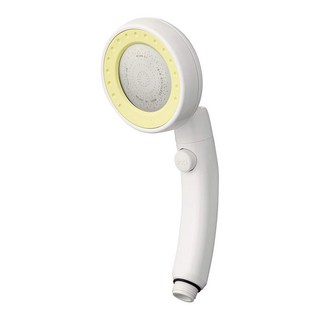 G+居家 加壓省水360度可旋轉蓮蓬頭, 1個, 粉黃色