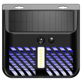 掛壁式二合一太陽能滅蚊燈 ABS材質 18650鋰電池/1200mAh, 單一商品