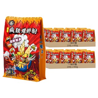 一碗好麵 柳州瘋狂螺螄粉 加辣加臭 400g, 40包
