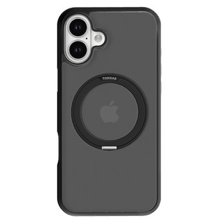 MAGEASY MagStand 360 M 磁吸旋轉支架手機殼, iPhone 16 Plus, 黑色