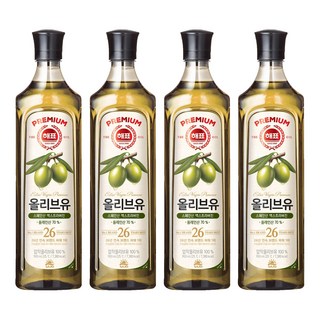 Haepyo 低溫初榨橄欖油, 900ml, 4瓶