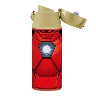 Skater 直飲不鏽鋼保溫瓶, 鋼鐵人 紅色, 360ml, 1個