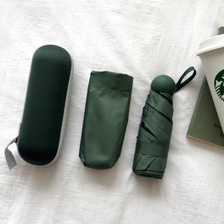 깨비다 미니 5단 자외선차단 마카롱 케이스 우양산