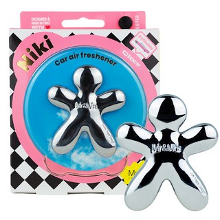 Mr&Mrs FRAGRANCE NIKI 經典車用芳香劑, 1個, 透明