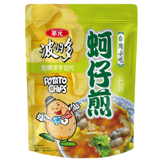 華元 波的多洋芋片 蚵仔煎風味, 600g, 1個