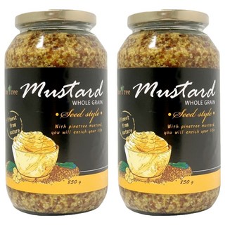 파인트리 홀그레인 머스터드, 850g, 2개