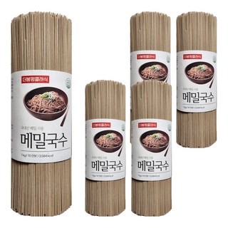 蕎麥麵, 1kg, 5個