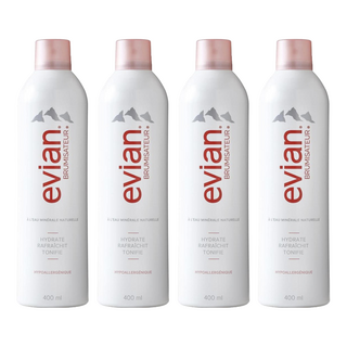 evian 依雲 天然礦泉護膚保濕噴霧, 400ml, 4件
