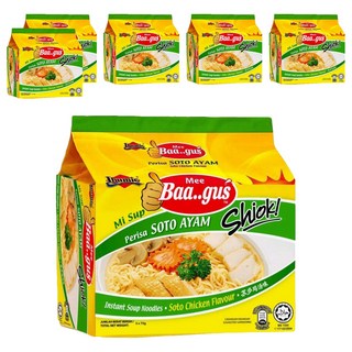 Ibumie 益福 貝卡 檸檬香茅湯味麵 經濟包 75g, 30包