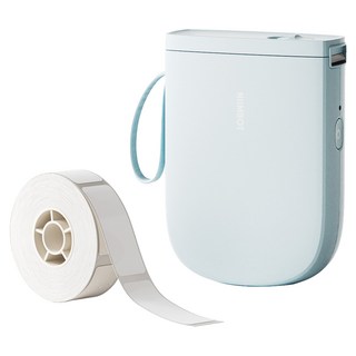 NIIMBOT 標籤機 附標籤紙 D11 H, 月白藍, 1組