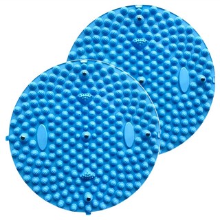 MICHAEL FITNESS 麥克健身 超慢跑指壓板, 55cm, 藍色, 1個, 可塑造強健體態, 2個