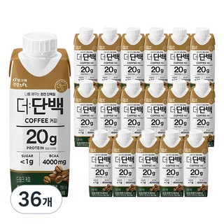 더단백 드링크 커피 A, 250ml, 36개