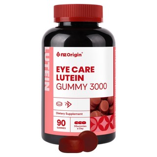 nz Origin 葉黃素3000軟糖, 90顆, 1罐
