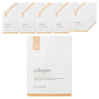 It’S SKIN 膠原蛋白彈力面膜 17g, 1片, 40包