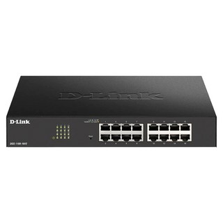 D-Link 友訊科技 簡易網管型交換器 16埠超高速 無風扇設計, DGS-1100-16V2, 1個