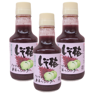 MORIBUN 森文釀造 無油紫蘇梅風味沙拉醬, 150ml, 3罐