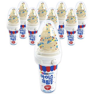 旋轉式冰淇淋造型糖果, 24g, 9入