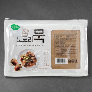 맑은물에 참도토리묵, 2kg, 1개입, 1개